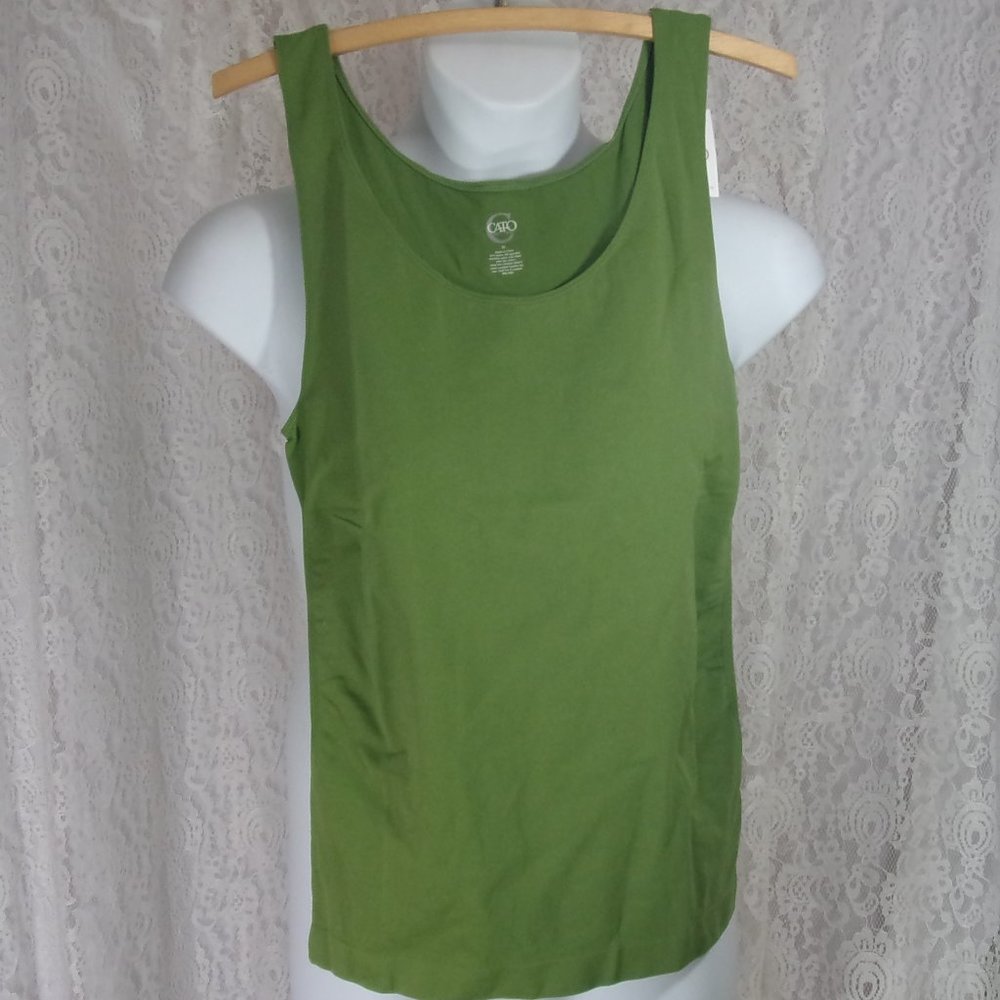 Tank Top Stretch Galla Green NWT